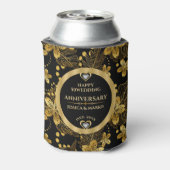 Rafraîchisseur Pour Canette 50e anniversaire de Mariage feuilles tropicaux (Can Dos)