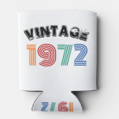 Rafraîchisseur Pour Canette 50e anniversaire Vintage 1972 (Dos)