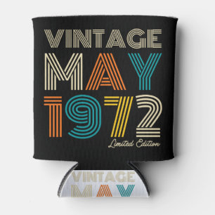 Rafraîchisseur Pour Canette 50e anniversaire Vintage mai 1972 Edition limitée