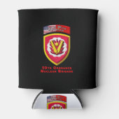 Rafraîchisseur Pour Canette 59e Brigade de commandement "Dissuasion nucléaire (Devant)