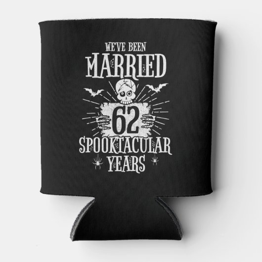 Rafraîchisseur Pour Canette 62e anniversaire du Mariage de Halloween Spooktacu (Devant)