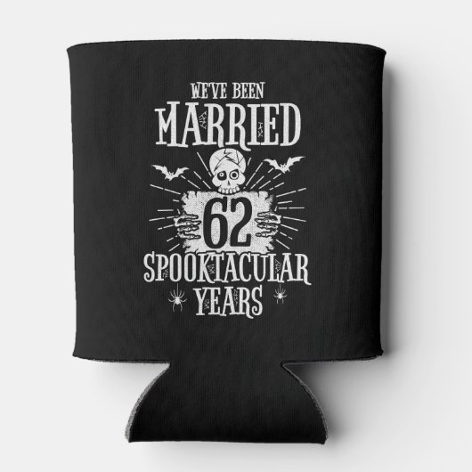 Rafraîchisseur Pour Canette 62e anniversaire du Mariage de Halloween Spooktacu (Dos)