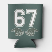 Rafraîchisseur Pour Canette 67 Hand Funny Six Seven Meme Generation Alpha  (Devant)