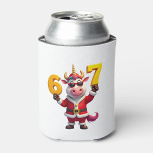 Rafraîchisseur Pour Canette 67 Licorne de Noël 6 7 Mème pour filles enfants Dr