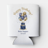 Rafraîchisseur Pour Canette 75e anniversaire de la Marine Bleu Bleu Bleu Gâtea (Dos)