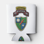 Rafraîchisseur Pour Canette 75e régiment de Rangers (Dos)