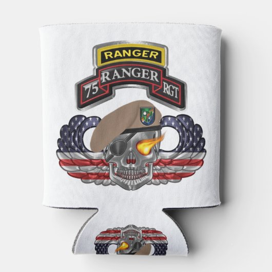 Rafraîchisseur Pour Canette 75e régiment de Rangers (Dos)