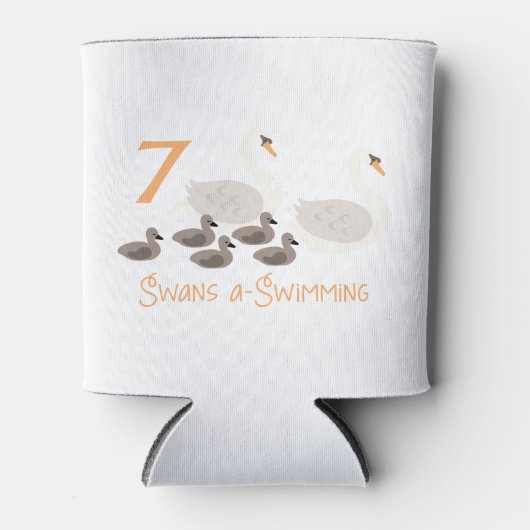 Rafraîchisseur Pour Canette 7 Swans a Natation (Devant)