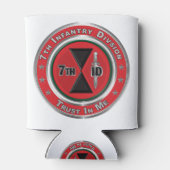 Rafraîchisseur Pour Canette 7e division d'infanterie (Dos)