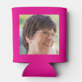 Rafraîchisseur Pour Canette 80e anniversaire Hot Pink Gold Modèle photo (Dos)