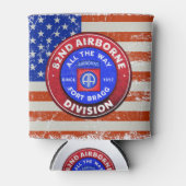 Rafraîchisseur Pour Canette 82e division aéroportée (Devant)