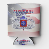 Rafraîchisseur Pour Canette 82e division aéroportée (Devant)