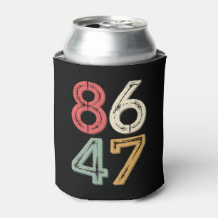 Rafraîchisseur Pour Canette 86 47 Anti Trump Vintage Style Rétro années 80