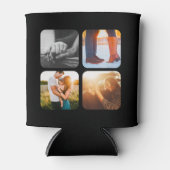 Rafraîchisseur Pour Canette 8 Grille photo Modèle double face noir (Devant)