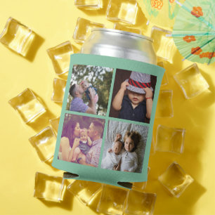 Rafraîchisseur Pour Canette 8 Photo Collage do-it-yourself Fun Personnalisé Ca