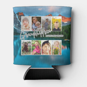 Rafraîchisseur Pour Canette 8 Photo "Les petits-enfants font la vie grand"