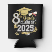 Rafraîchisseur Pour Canette 8e Classe De 2025 Graduate Graduation (Devant)