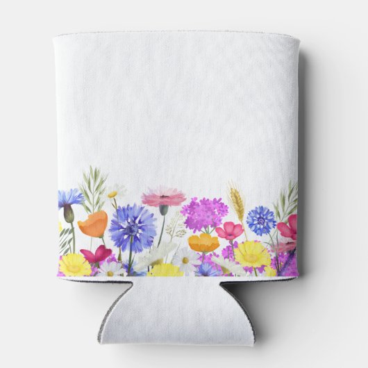 Rafraîchisseur Pour Canette 90e anniversaire fête Fleur sauvage pourpre Person (Dos)