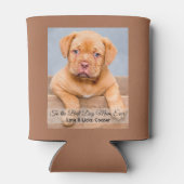 Rafraîchisseur Pour Canette À la meilleure maman de chien jamais photo personn (Dos)