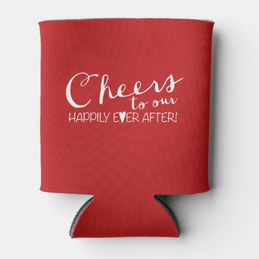 Rafraîchisseur Pour Canette À notre bonheur pour toujours | Mariage (Devant)
