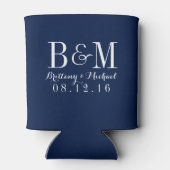 Rafraîchisseur Pour Canette À Tenir Pour Garder La Bière Mariage Froid (Dos)