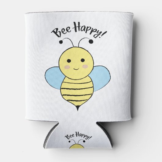 Rafraîchisseur Pour Canette Abeille mignonne (Devant)