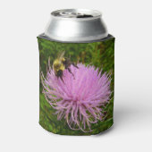 Rafraîchisseur Pour Canette Abeille sur Fleur de Chardon Nature (Can Dos)