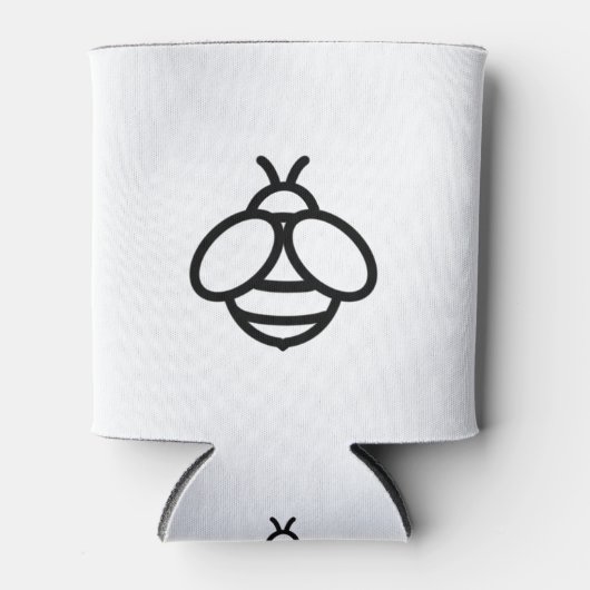 Rafraîchisseur Pour Canette abeilles bee bee bumblebee insecte mignon (Devant)