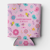 Rafraîchisseur Pour Canette Abeilles Et Oiseaux (Devant)