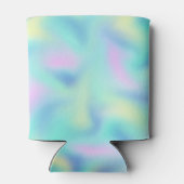 Rafraîchisseur Pour Canette Abstract Pretty Pastel Swirls Pattern (Dos)