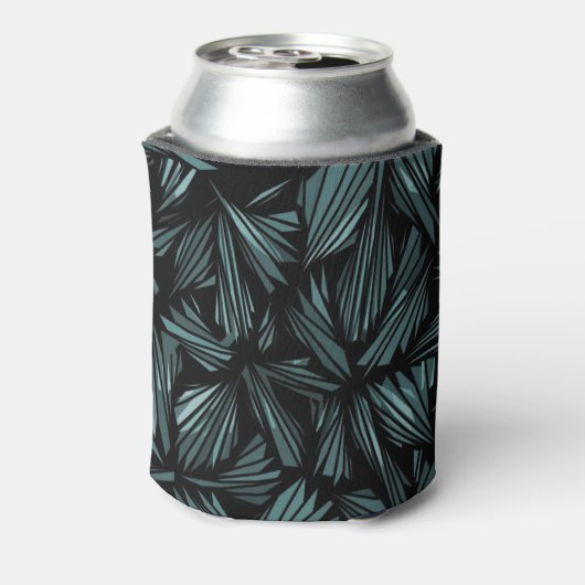 Rafraîchisseur Pour Canette Abstract Shattered Glass Blue Pattern Can Cooler (Can Dos)
