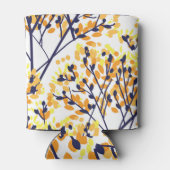 Rafraîchisseur Pour Canette Abstrait arbre d'automne Motif moderne (Dos)