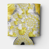 Rafraîchisseur Pour Canette Abstrait Gold Fractal (Devant)