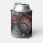 Rafraîchisseur Pour Canette Abstrait Imaginaire dynamique Fractal Art Brown Bl (Can Dos)
