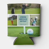 Rafraîchisseur Pour Canette Accessoire cadeau golf golfer (Devant)