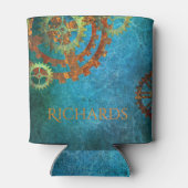 Rafraîchisseur Pour Canette Accessoires d'horlogerie Steampunk rouillé (Dos)