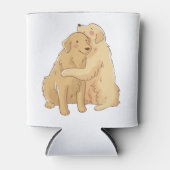 Rafraîchisseur Pour Canette Accroche de Golden Retriever (Devant)