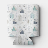 Rafraîchisseur Pour Canette Accueil confortable Noël Turquoise ID985 (Dos)