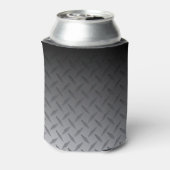 Rafraîchisseur Pour Canette Acier noir à brillant Plaque de diamant Motif d'ar (Can Dos)