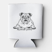 Rafraîchisseur Pour Canette Adorable Bulldog (Devant)