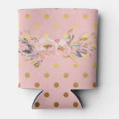 Rafraîchisseur Pour Canette Adorable Faux Pois d'or (Devant)