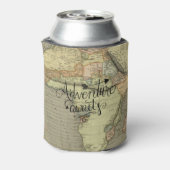 Rafraîchisseur Pour Canette Adventure Attend la carte de l'ancien monde (Can Dos)