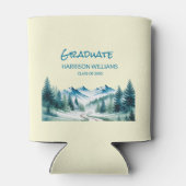 Rafraîchisseur Pour Canette Adventure Forest Graduate Party  (Dos)