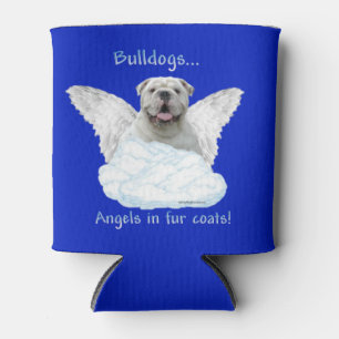 Rafraîchisseur Pour Canette Affiche Ange Bulldog