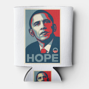 Rafraîchisseur Pour Canette Affiche d'espoir de Barack Obama