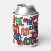 Rafraîchisseur Pour Canette affreux chandail de Noël (Can devant)