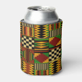 Rafraîchisseur Pour Canette African Royal Kente Cloth Design (Can devant)