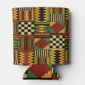 Rafraîchisseur Pour Canette African Royal Kente Cloth Design (Dos)