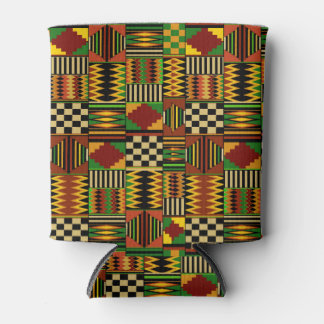 Rafraîchisseur Pour Canette African Royal Kente Cloth Design