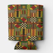 Rafraîchisseur Pour Canette African Royal Kente Cloth Design (Dos)